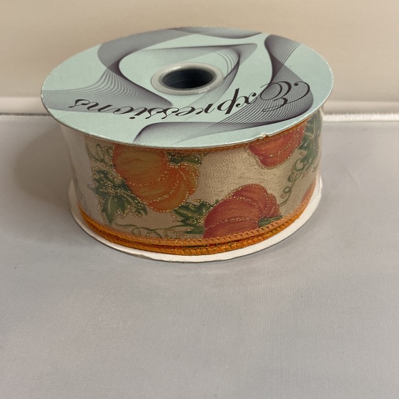 10 Yards of Expressions Fall Wired Ribbon - Picture 5 of 7
